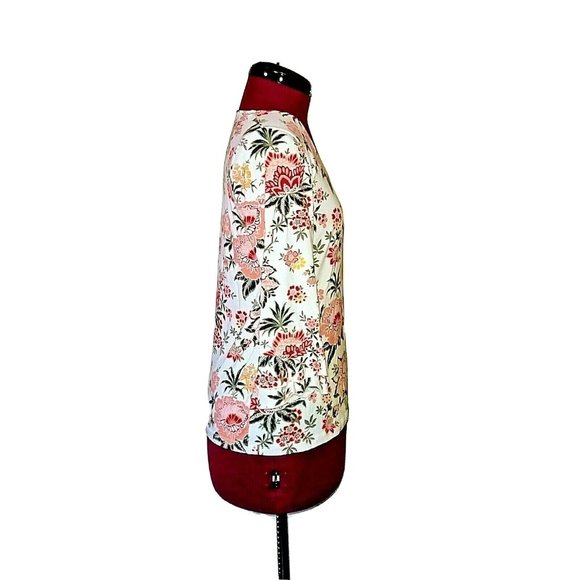 Talbots Top Womens Size Petite Petite 0-2P Cotton Blend Knit Bell Sleeve… - Picture 3 of 6